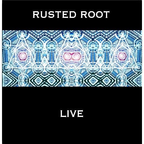 Album cover art for Rusted Root Live