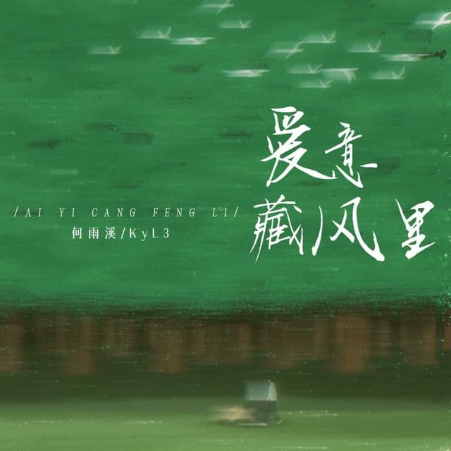 Album cover art for 爱意藏风里