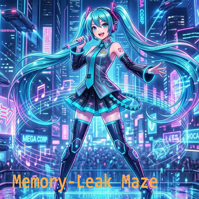 Album cover art for Memory-Leak Maze