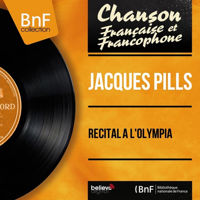 Album cover art for Récital À l'Olympia