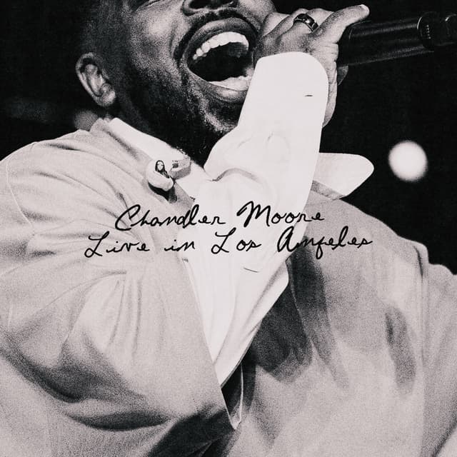 Album cover art for Chandler Moore: Live in Los Angeles