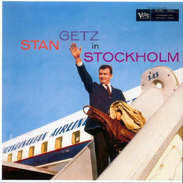 Album cover art for Stan Getz in Stockholm