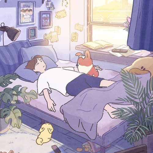 Album cover art for Lazy Me