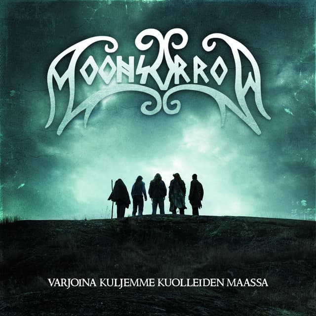 Album cover art for Varjoina Kuljemme Kuolleiden Maassa