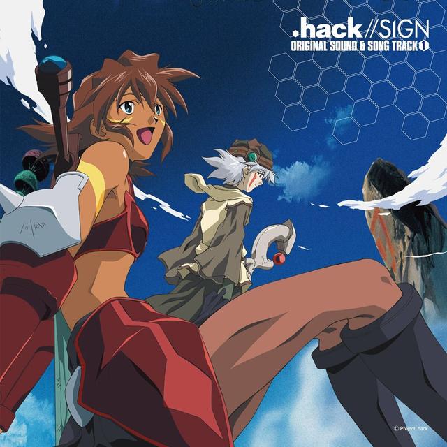 Album cover art for .hack//SIGN ORIGINAL SOUND & SONG TRACK１