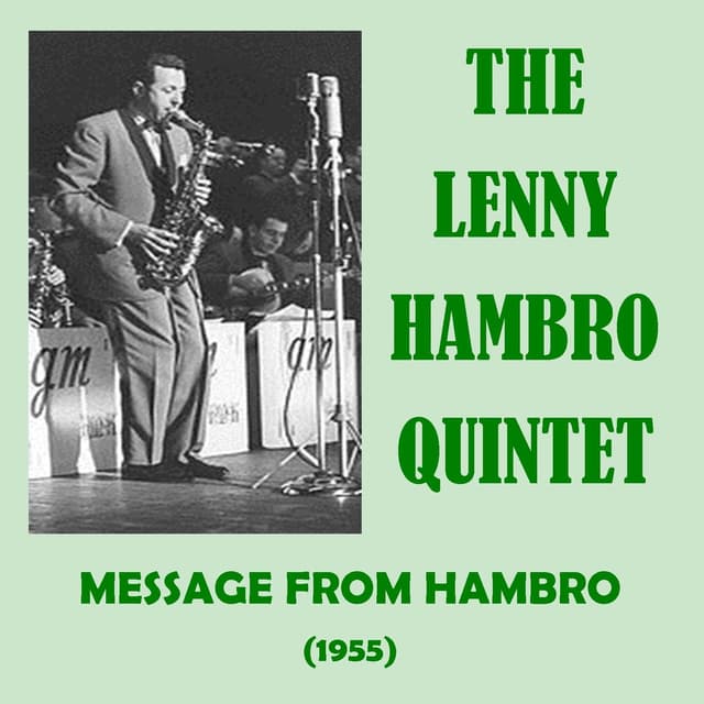 Album cover art for Message From Hambro