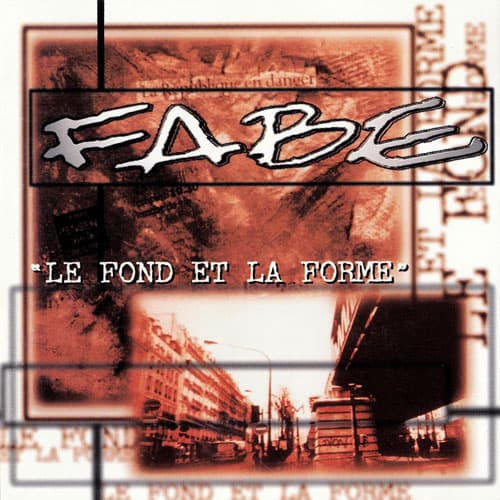 Album cover art for Le Fond et La Forme