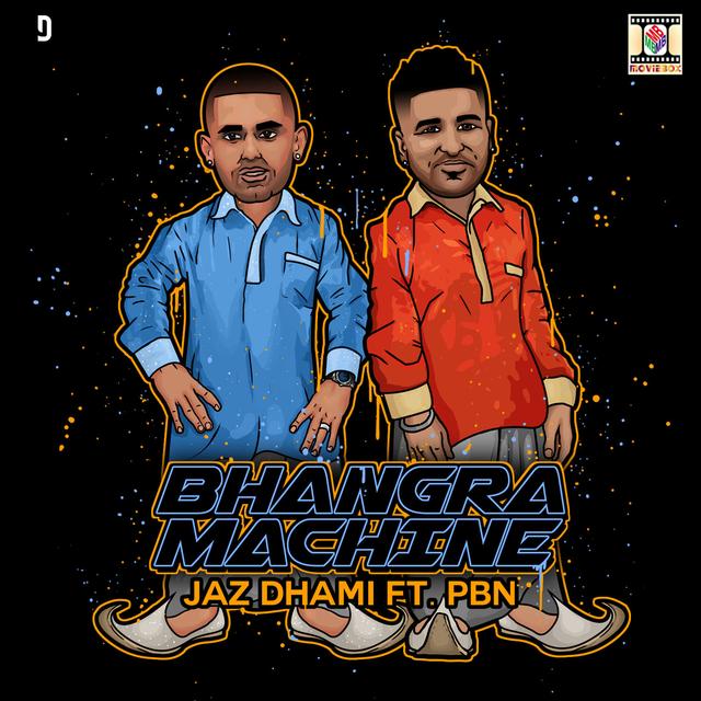 Album cover art for Bhangra Machine