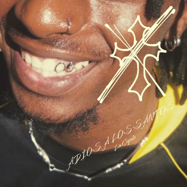 Album cover art for ADIOS A LOS SANTOS