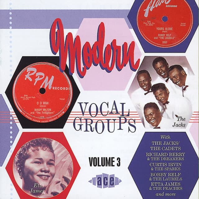 Album cover art for Modern Vocal Groups Vol 3