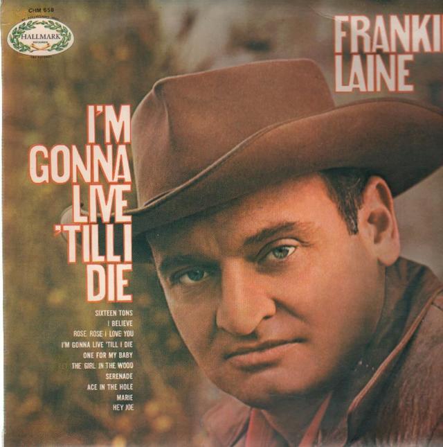 Album cover art for I'm Gonna Live 'Till I Die