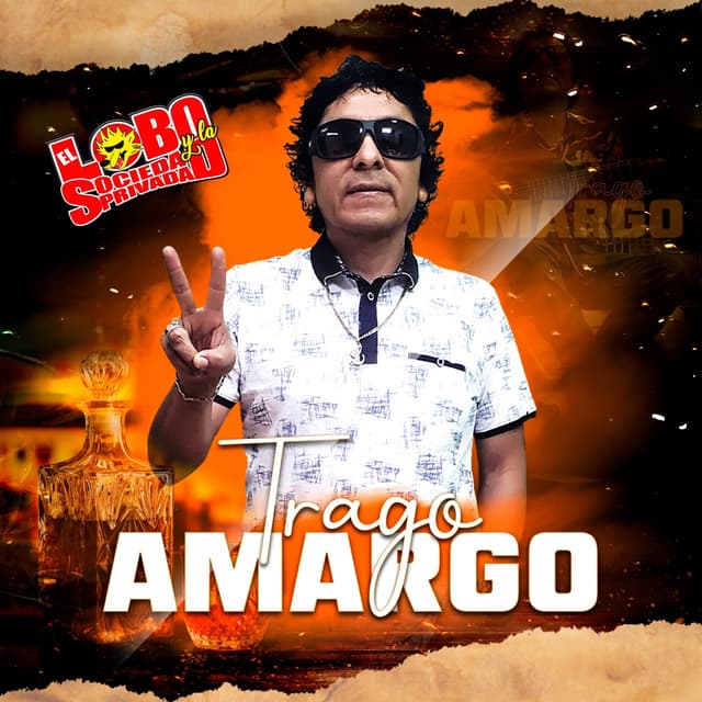 Album cover art for Trago Amargo