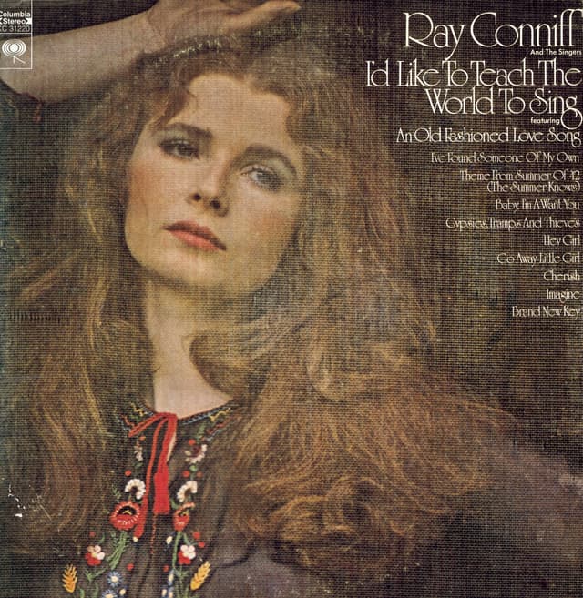 Album cover art for I'd Like To Teach The World To Sing