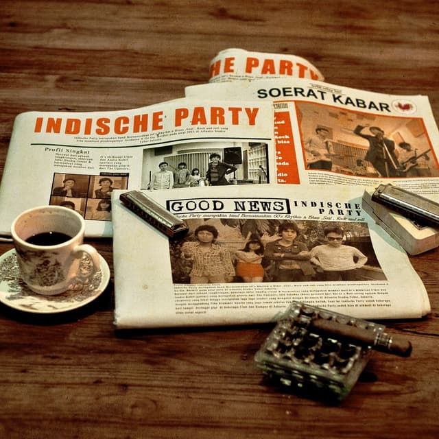 Album cover art for Indische Party