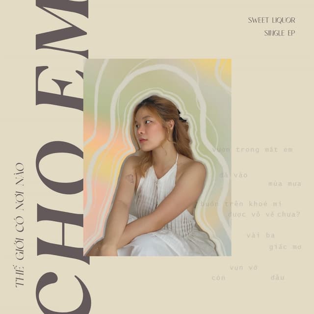 Album cover art for thế giới có nơi nào cho em