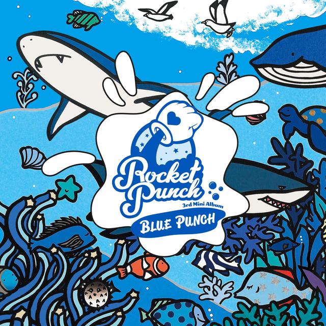Album cover art for BLUE PUNCH