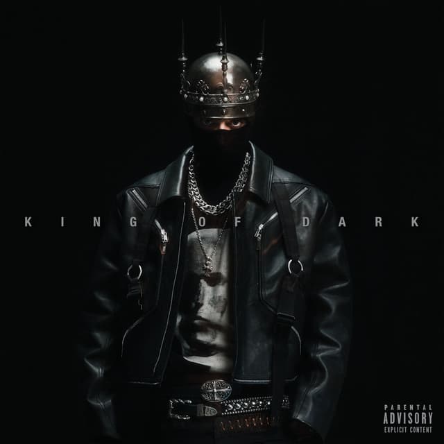 Album cover art for KING OF DARK