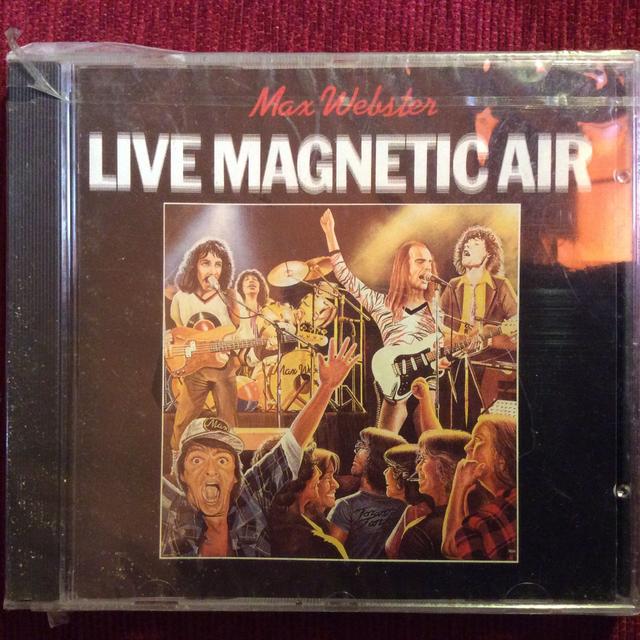 Album cover art for Live Magnetic Air