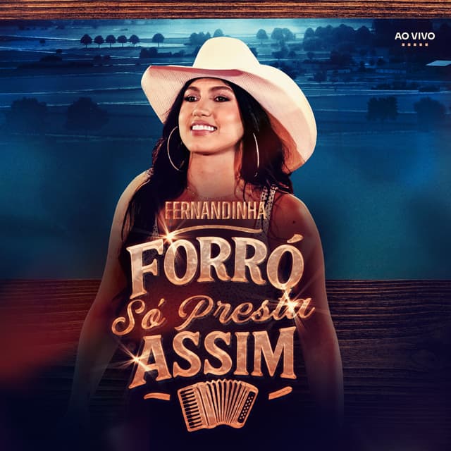 Album cover art for Forró Só Presta Assim