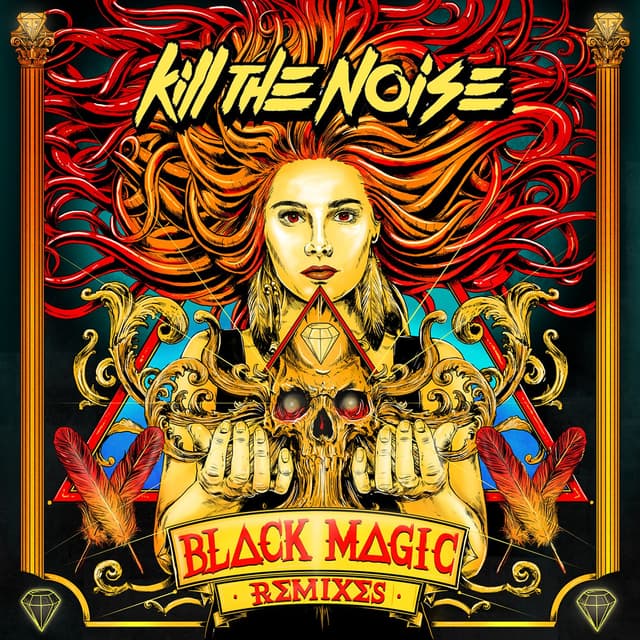 Album cover art for Black Magic Remixes EP