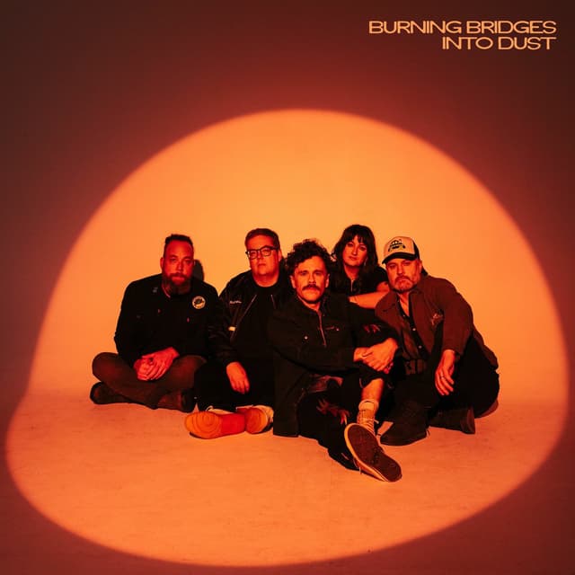 Album cover art for Burning Bridges Into Dust
