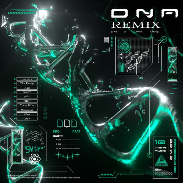 Album cover art for DNA Remix