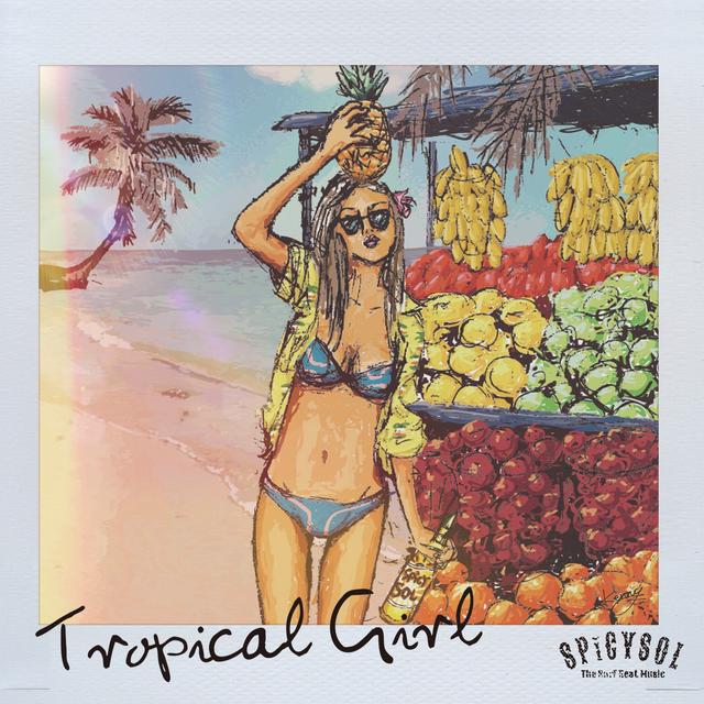 Album cover art for Tropical Girl