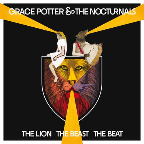 Album cover art for The Lion the Beast the Beat