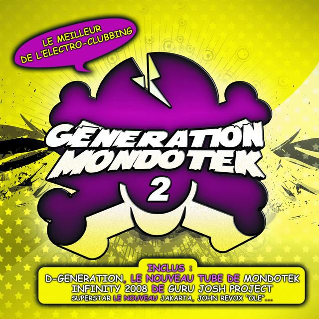 Album cover art for Generation Mondotek 2