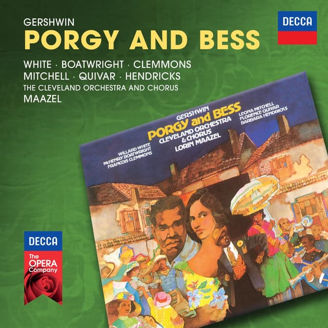 Album cover art for Gershwin : Porgy & Bess
