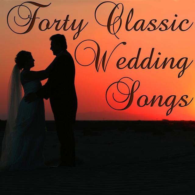 Album cover art for Forty Classic Wedding Songs