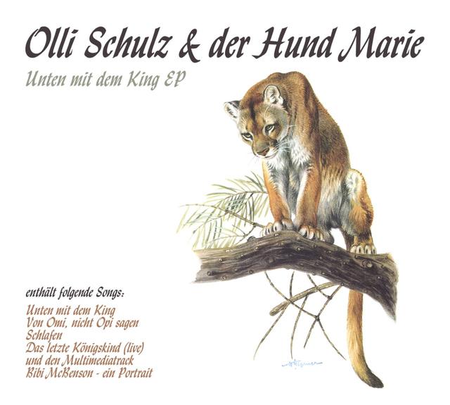 Album cover art for Unten mit dem King EP