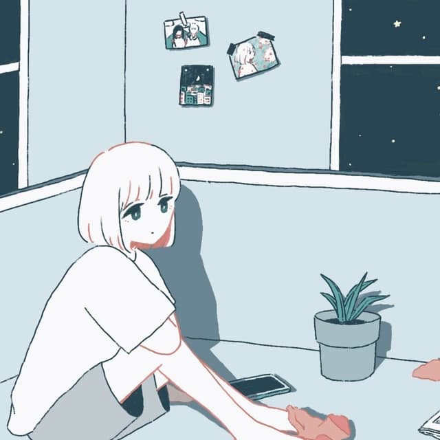 Album cover art for Blueberry Night