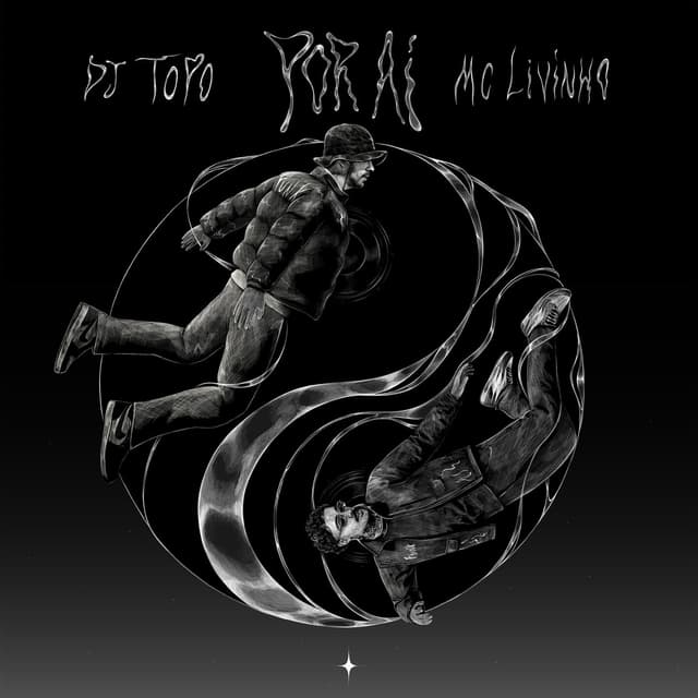 Album cover art for POR AÍ