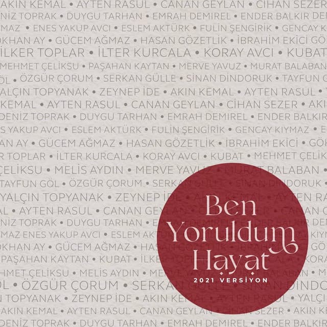 Album cover art for Ben Yoruldum Hayat