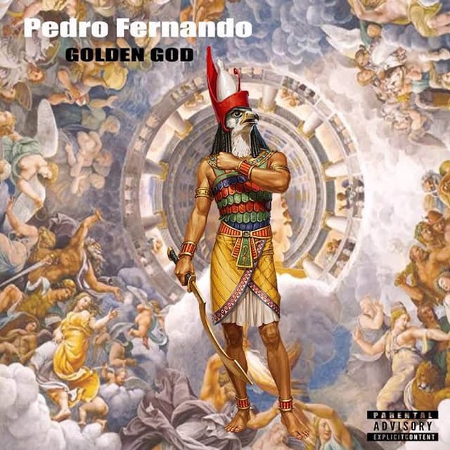 Album cover art for Golden God