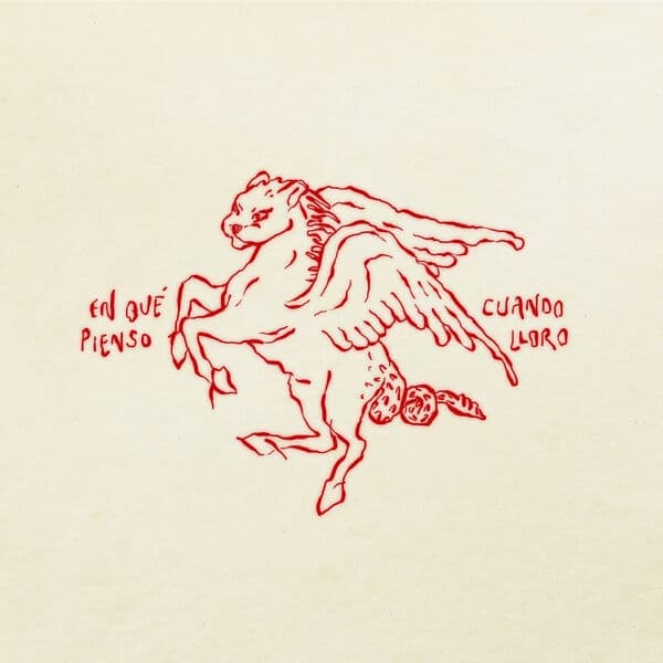 Album cover art for En qué pienso cuando lloro