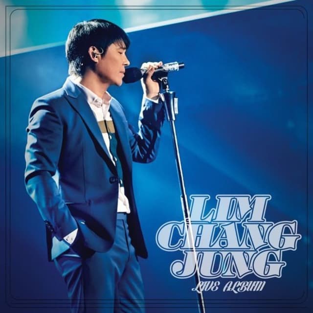 Album cover art for LIM CHANG JUNG LIVE ALBUM