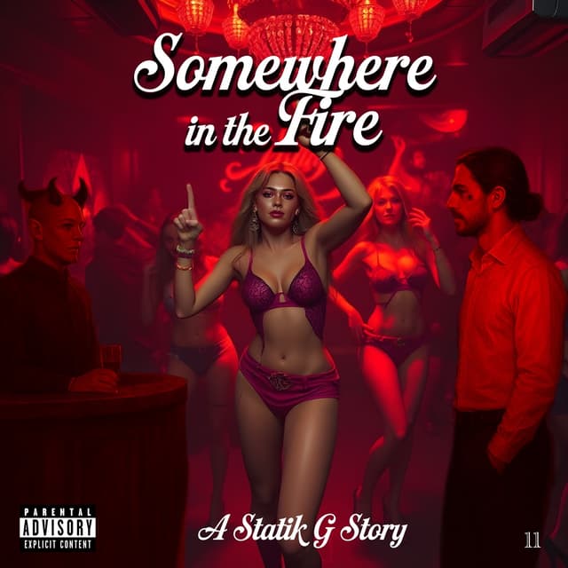 Album cover art for Somewhere In the Fire
