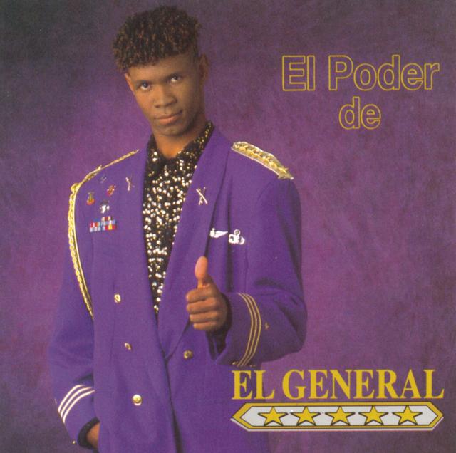 Album cover art for El Poder de El General