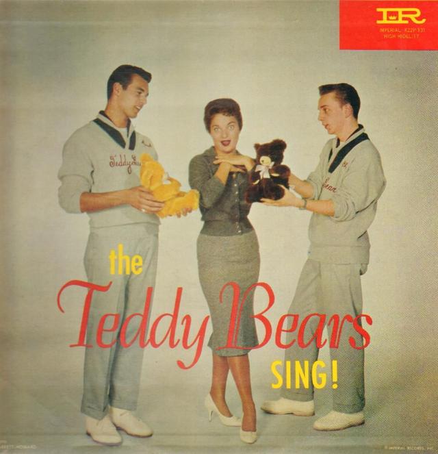 Album cover art for The Teddy Bears Sing!