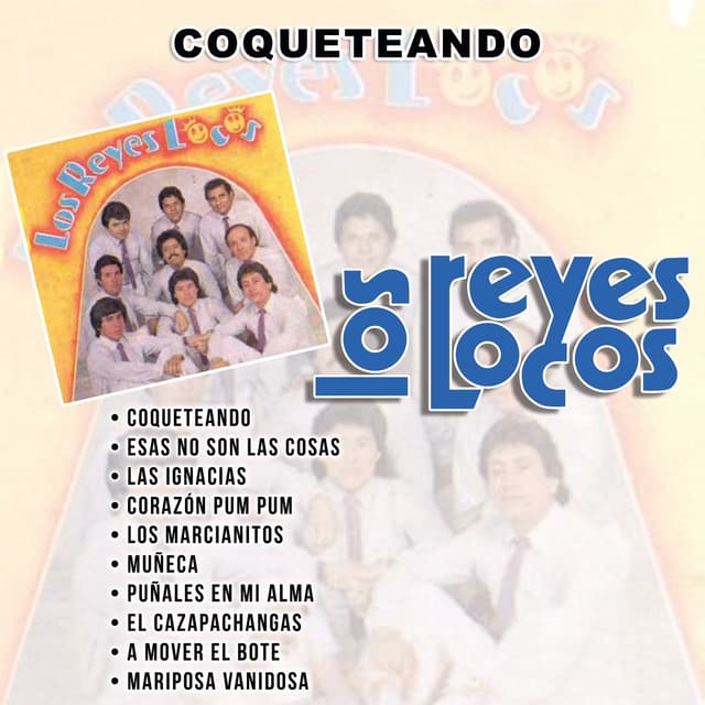 Album cover art for Coqueteando