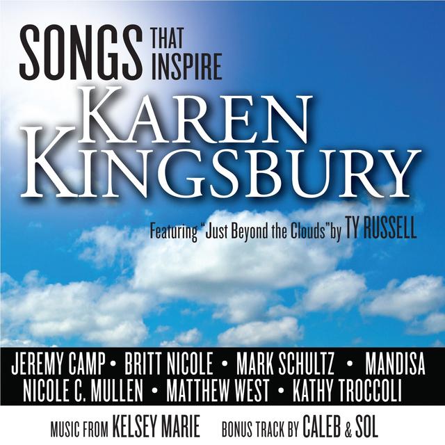 Album cover art for Songs That Inspire Karen Kingsbury