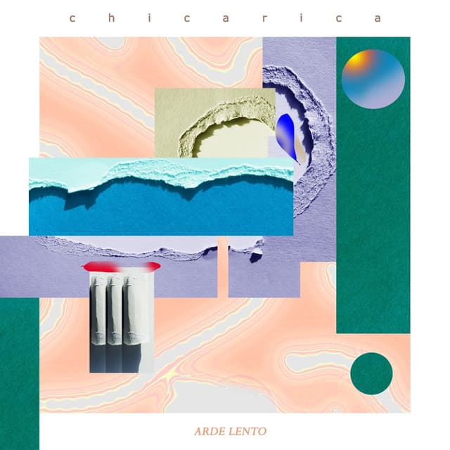 Album cover art for arde lento