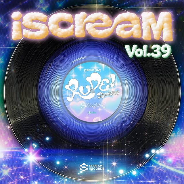 Album cover art for iScreaM Vol.39 : RUDE! Remixes