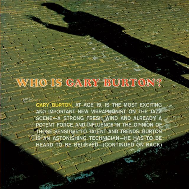 Album cover art for Who Is Gary Burton?