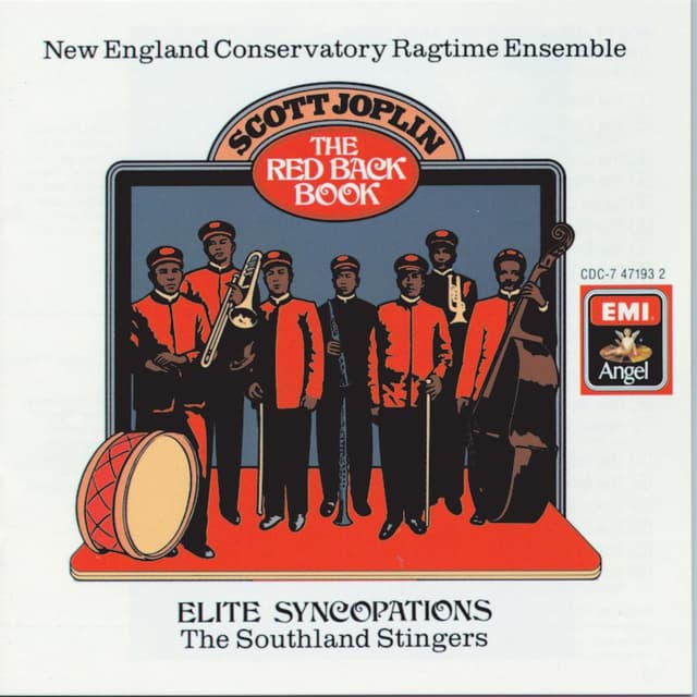 Album cover art for Scott Joplin: The Red Back Book - Elite Syncopations