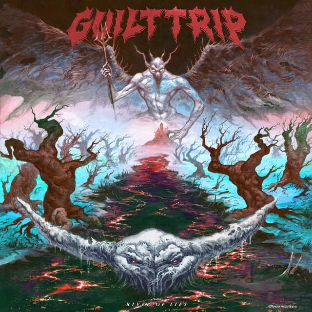 Album cover art for River of Lies