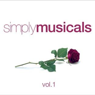 Album cover art for Simply Musicals Volume 1