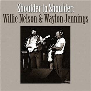 Album cover art for Shoulder to Shoulder: Willie Neslon & Waylon Jennings